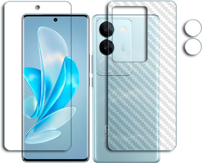 SOMTONE Front and Back Tempered Glass for vivo S17t FRONTBACK SCREEN GUARD(Pack of 1)