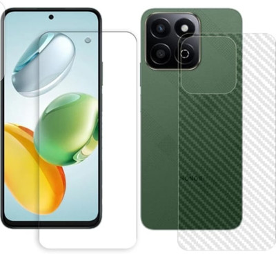 DB Front and Back Tempered Glass for HONOR X7C 4G FRONT AND BACK TEMPERED GLASS(Pack of 2)