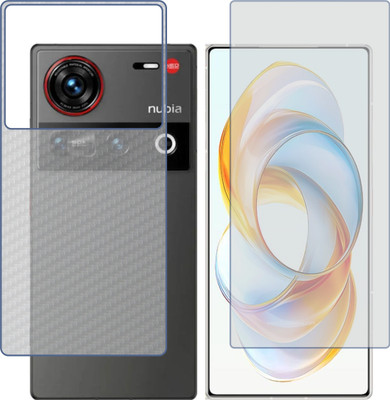Mobling Front and Back Tempered Glass for ZTE Nubia Z70 Ultra 5G(Pack of 2)