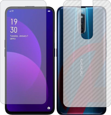 Fasheen Front and Back Tempered Glass for OPPO F11 PRO(Pack of 2)