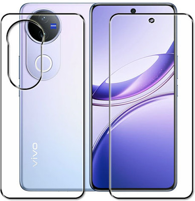 tombik Front and Back Tempered Glass for 30fA-vivo V50-fb(Pack of 2)