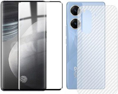 NEMIZI Front and Back Tempered Glass for Vivo V29E 5G(Pack of 2)