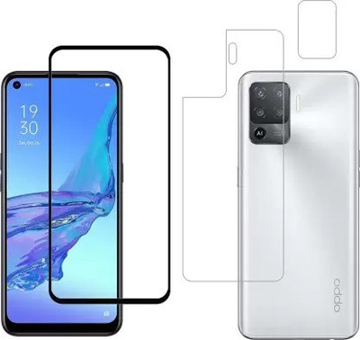 MUTAALI Front and Back Tempered Glass for OPPO F19 Pro(Pack of 1)
