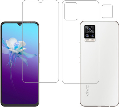 Ten To 11 Front and Back Tempered Glass for Vivo V20(Pack of 3)