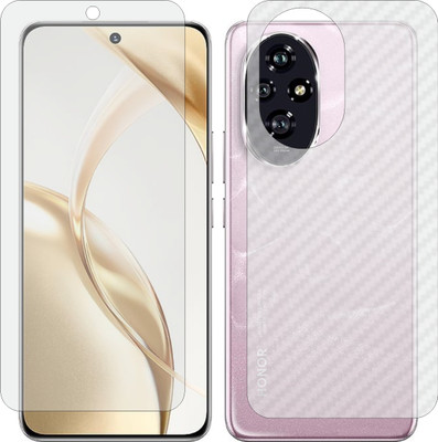 Mobling Front and Back Tempered Glass for Honor 200(Pack of 2)