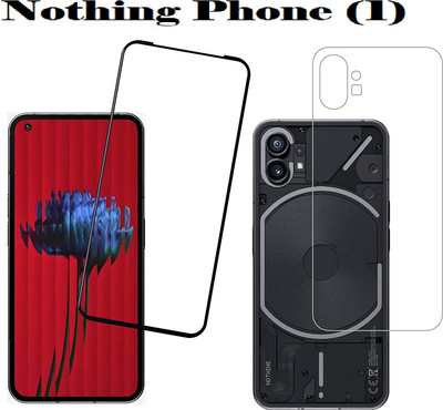 LIKEDESIGN Front and Back Tempered Glass for Nothing Phone (1), Nothing Phone 1(Pack of 1)