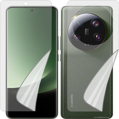 ZINGTEL Front and Back Tempered Glass for XIAOMI 13 ULTRA 5G (Edge To Edge TPU Full Coverage)(Pack of 1)