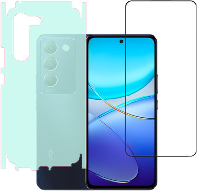 VAYUVAULT Front and Back Tempered Glass for vivo Y200e 5G(Pack of 2)