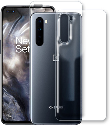MUTAALI Front and Back Tempered Glass for OnePlus Nord(Pack of 1)