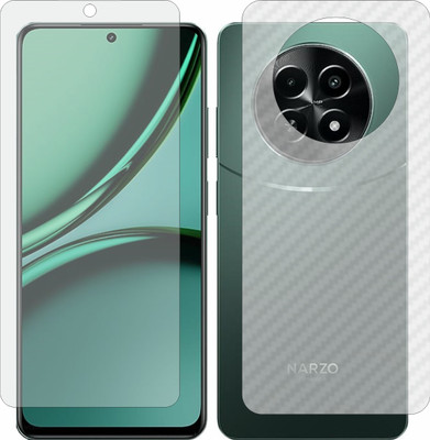 MOBART Front and Back Tempered Glass for Realme Narzo 70x 5G(Pack of 2)