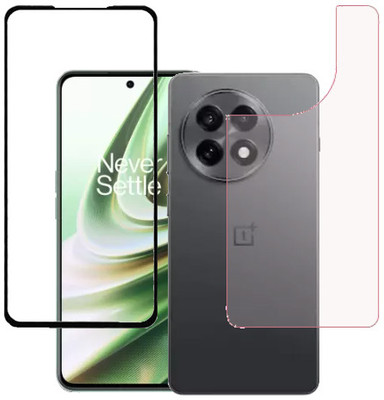 ECMERED Front and Back Tempered Glass for OnePlus 13R, ONEPLUS 13R(Pack of 1)