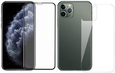 AV Front and Back Tempered Glass for Apple iPhone 11 Pro max (Pack of 2)(Pack of 2)