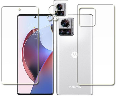 MUTAALI Front and Back Tempered Glass for Motorola Edge 30 Ultra FBCAM(Pack of 1)