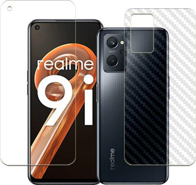 ARBAN Front and Back Tempered Glass for Realme 9i FRONT BACK(Pack of 1)