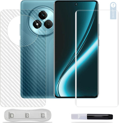 SOMTONE Front and Back Tempered Glass for Realme Narzo 80 Pro 5G Tempered Glass Screen Protector ( 1 UV TEMPERED GLASS SCREEN PROTECTOR + 1 BACK CARBON FIBER SKIN )(Pack of 1) SOMTONE Front and Back Tempered Glass for Realme Narzo 80 Pro 5G Tempered Glass Screen Protector ( 1 UV TEMPERED GLASS SCREEN PROTECTOR + 1 BACK CARBON FIBER SKIN )(Pack of 1)