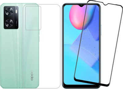Ten To 11 Front and Back Tempered Glass for Oppo A57(Pack of 2)