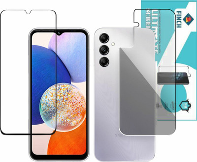 FINCH Front and Back Tempered Glass for SAMSUNG GALAXY A14 5G(Pack of 2)