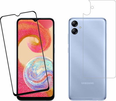 Ten To 11 Front and Back Tempered Glass for Samsung Galaxy M04(Pack of 2)