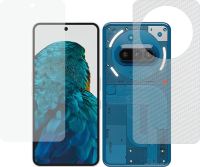 Mobling Front and Back Tempered Glass for Nothing Phone (3a)(Pack of 2)