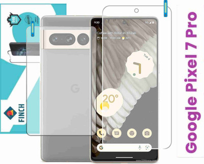 KANCHA Front and Back Tempered Glass for PIXEL 7 PRO GOOGLE(Pack of 2)