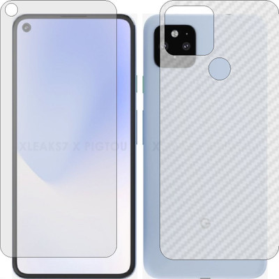MOBART Front and Back Tempered Glass for GOOGLE PIXEL 5 XL(Pack of 2)
