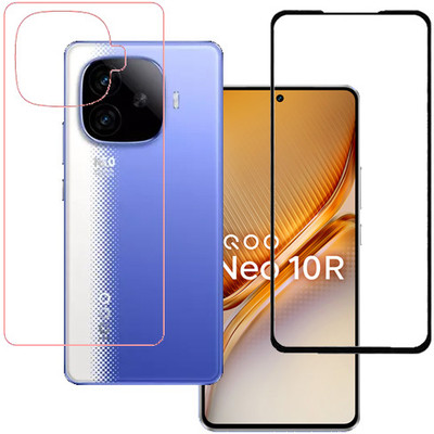 KMPERED Front and Back Tempered Glass for IQOO Neo 10R(Pack of 1)