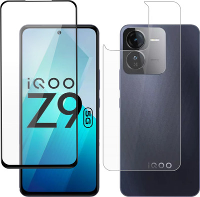 Ten To 11 Front and Back Tempered Glass for iQOO Z9 5G(Pack of 2)