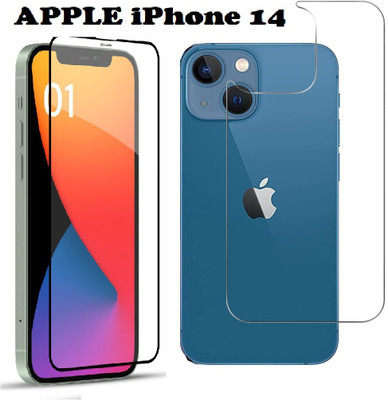welldesign Front and Back Tempered Glass for APPLE iPhone 14 Plus, iPhone 14 Plus(Pack of 1)