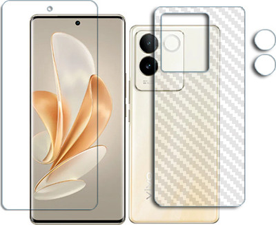 SOMTONE Front and Back Tempered Glass for vivo S17e FRONTBACK SCREEN GUARD(Pack of 1)