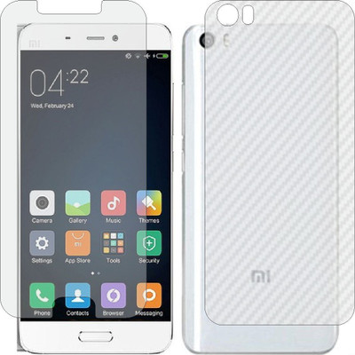 MOBART Front and Back Tempered Glass for Mi Redmi 5(Pack of 2)