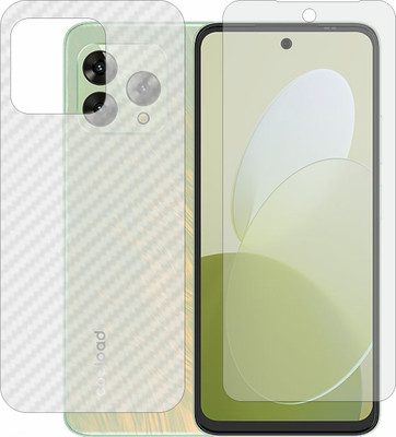 Mobling Front and Back Tempered Glass for Coolpad Cool 30 Play(Pack of 2)