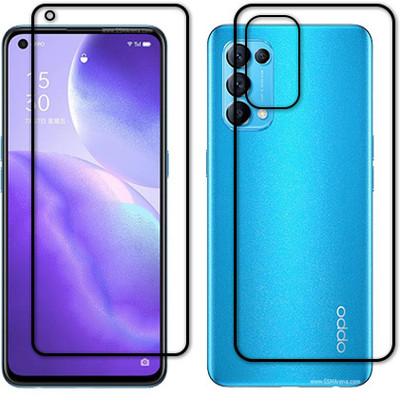 MUTAALI Front and Back Tempered Glass for OPPO FIND X3 LITE(Pack of 1)
