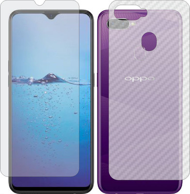 Fasheen Front and Back Tempered Glass for Oppo F9(Pack of 2)