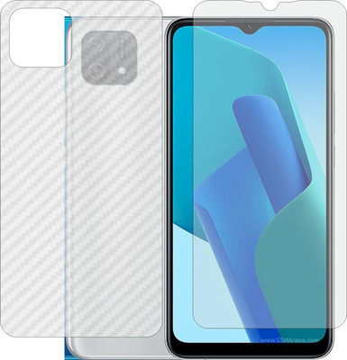 Fasheen Front and Back Tempered Glass for OPPO A 16 E CPH2421(Pack of 2)