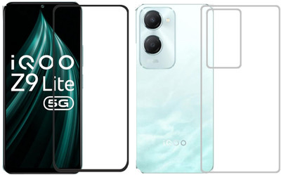 4 YARDS Front and Back Tempered Glass for iQOO Z9 Lite 5G (11-D)(Pack of 1)