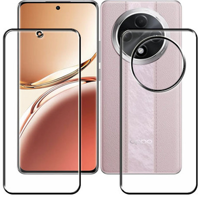 tombik Front and Back Tempered Glass for 40xd-Oppo F27 Pro Plus 5G-fb uv(Pack of 2)
