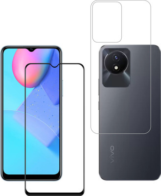 Vatsin Front and Back Tempered Glass for ViVO Y02T(Pack of 2)