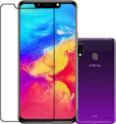 MUTAALI Front and Back Tempered Glass for Infinix Hot 7(Pack of 1)