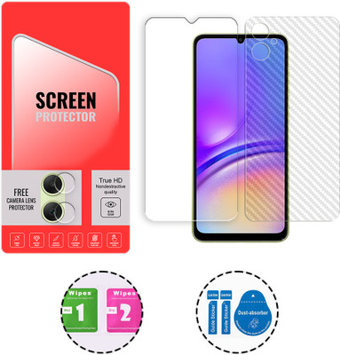 ARBAN Front and Back Tempered Glass for Samsung Galaxy A05 4G (1 FREE CAMERA LENS) WITH FRONTBACK SCREEN PROTECTOR(Pack of 1)