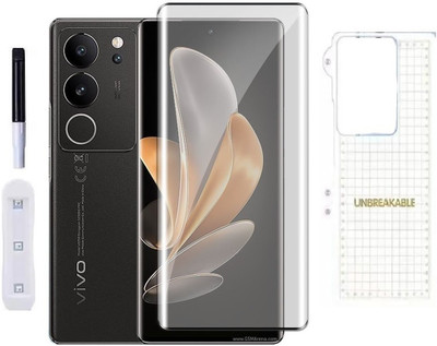 LIKEDESIGN Front and Back Tempered Glass for Vivo V29 5G, Vivo V29(Pack of 1)