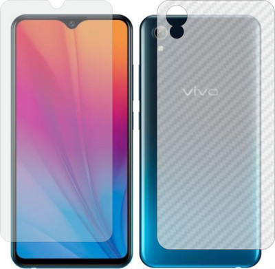 MOBART Front and Back Tempered Glass for VIVO 91 I(Pack of 2)