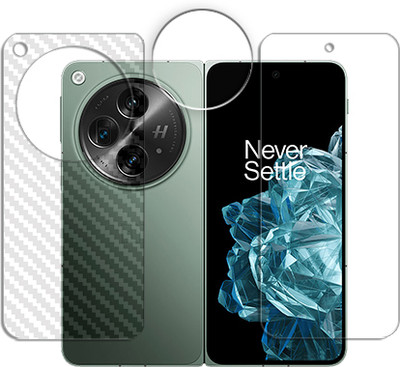 ARBAN Front and Back Tempered Glass for 1-OnePlus Open FRONTBACK AND CAMERA LENS SCREEN GUARD(Pack of 1)