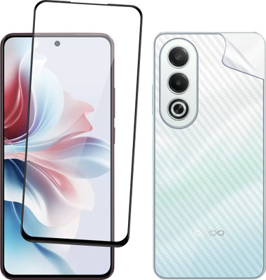 Ten To 11 Front and Back Tempered Glass for Oppo K12x 5G, Oppo K12x 5G [Back Carbon Fiber](Pack of 2)