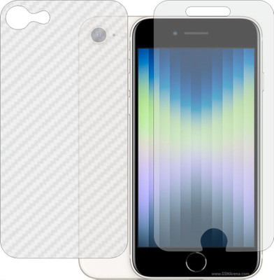 MOBART Front and Back Tempered Glass for I PHONE SE 2022(Pack of 2)