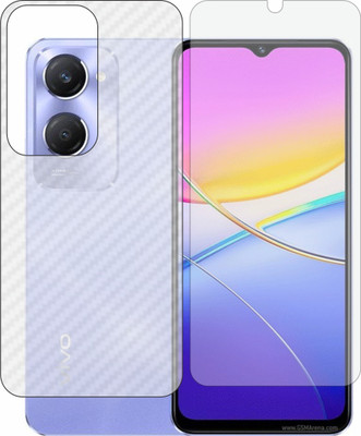 MOBART Front and Back Tempered Glass for Vivo Y37 V2357EA(Pack of 2)