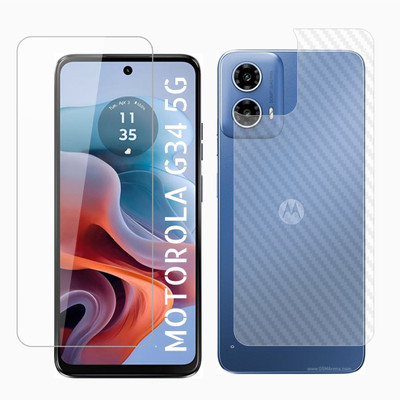 Ten To 11 Front and Back Tempered Glass for Moto G24 Power, Motorola G24 Power, MOTOROLA Moto G24 Power(Pack of 2)