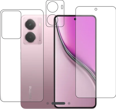 chakoor Front and Back Tempered Glass for Realme p3 5g(Pack of 3)