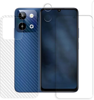 KHWABEEDA Front and Back Tempered Glass for LAVA STORM LITE 5G(Pack of 3)