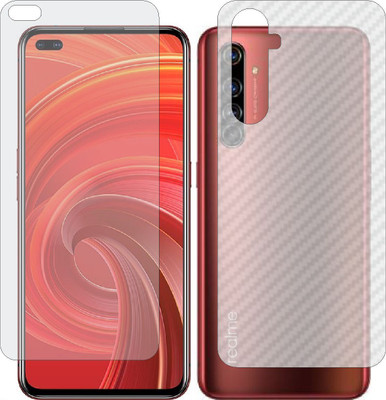 Fasheen Front and Back Tempered Glass for REALME X50 PRO(Pack of 2)