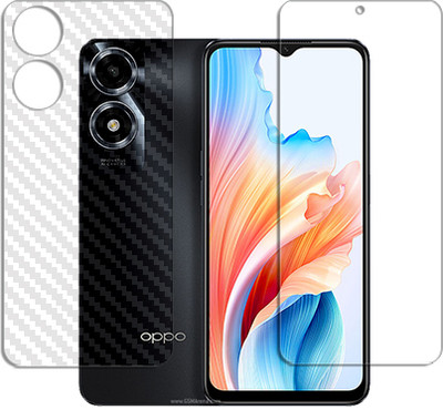 ARBAN Front and Back Tempered Glass for Oppo A2x FRONT BACK SCREEN GUARD(Pack of 1)